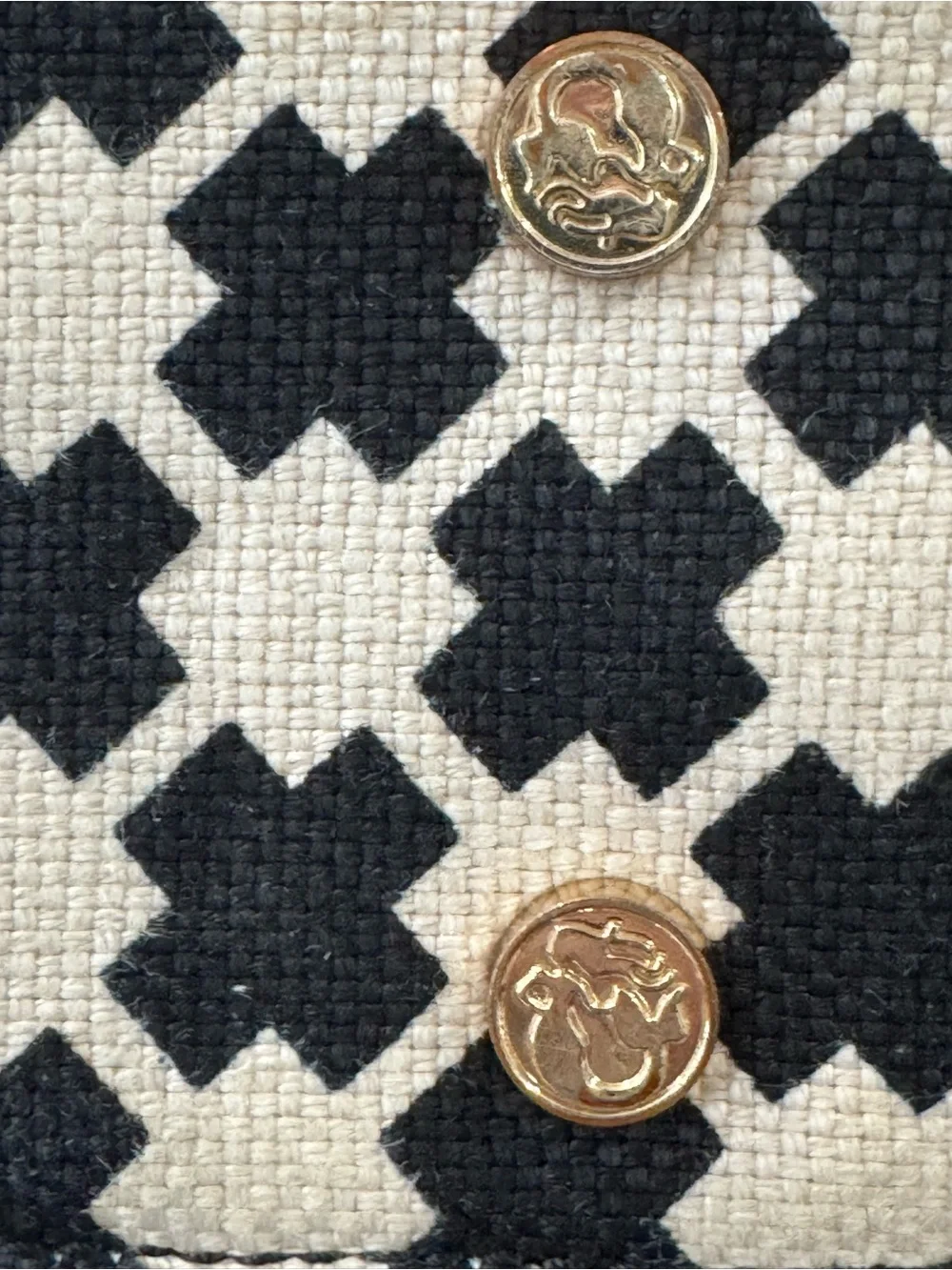 Spartina 449 Ellis Bella Black & White Shoulder Bag